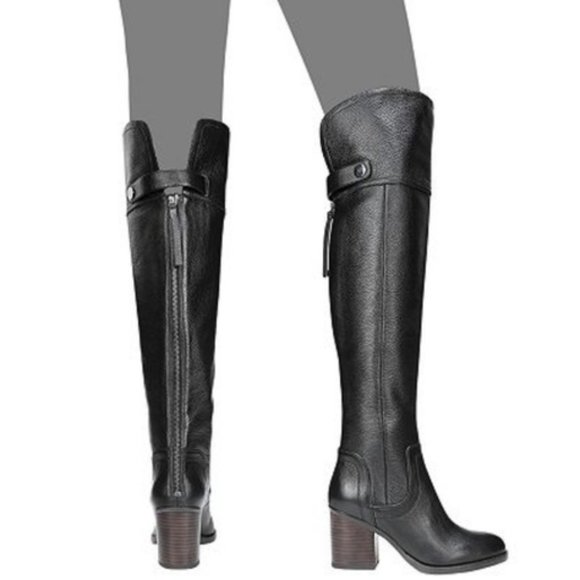 Franco Sarto - Ollie - Leather Boots - Picture 1 of 5